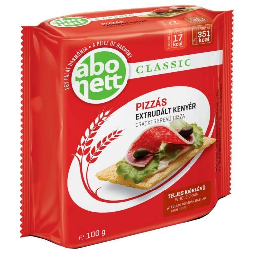 Abonett Pâine extrudată cu aromă de pizza - 100 g