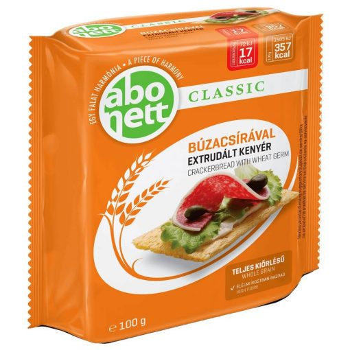 Abonett Pâine extrudată cu germeni de grâu - 100 g