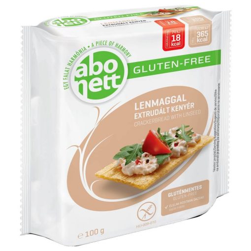 Abonett Pâine extrudată cu semințe de in - Fără gluten - 100 g