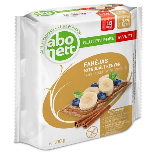 Abonett Pâine extrudată cu scorțișoară - Fără gluten - 100 g