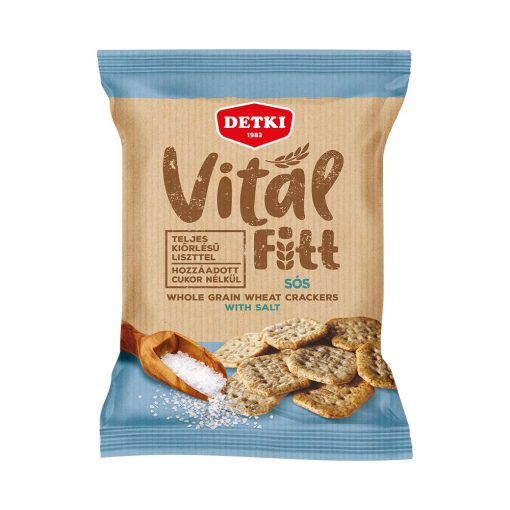 Detki Vital Fit Whole Grain Cracker Salty 100 g