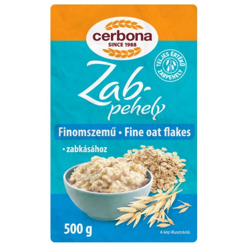 Fulgi de ovăz fini Cerbona - 500 g