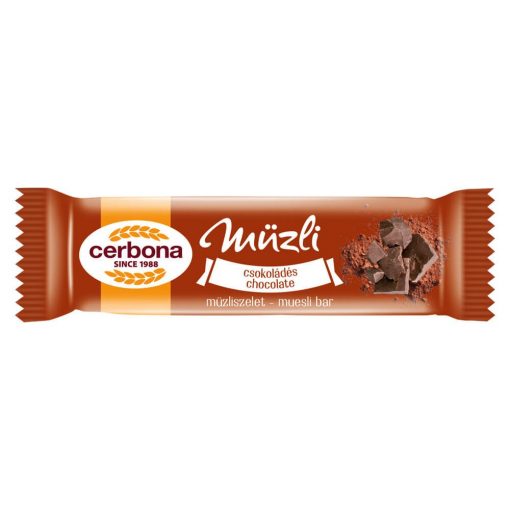 Baton musli cu ciocolată Cerbona - 20 g