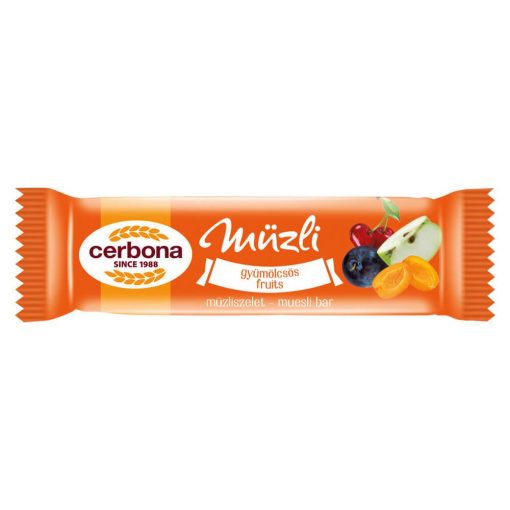 Baton musli cu fructe Cerbona - 20 g