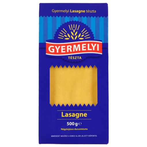 Gyermelyi Lasagne cu 4 ouă - 500 g