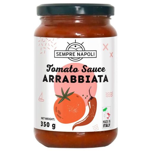 Sempre Napoli – Sos de roșii Arrabbiata 350g