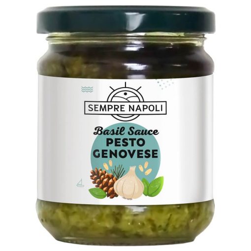 Sempre Napoli – Sos de pesto în stil genovez cu busuioc 180g