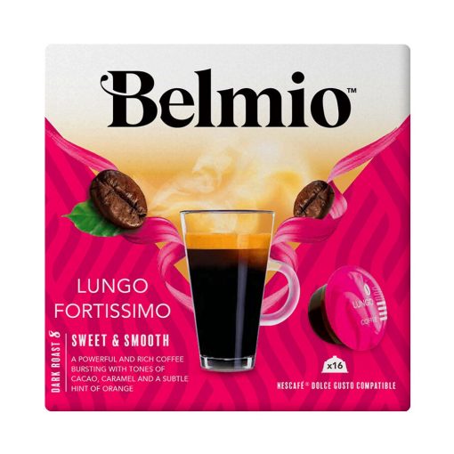 Belmio Café Dolce Gusto Lungo Fortissimo kávékapszula, 16 db/dobozos kiszerelésben