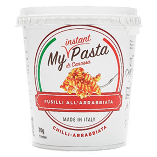 My Instant Pasta, Paste instant cu sos arrabiatta, 70g