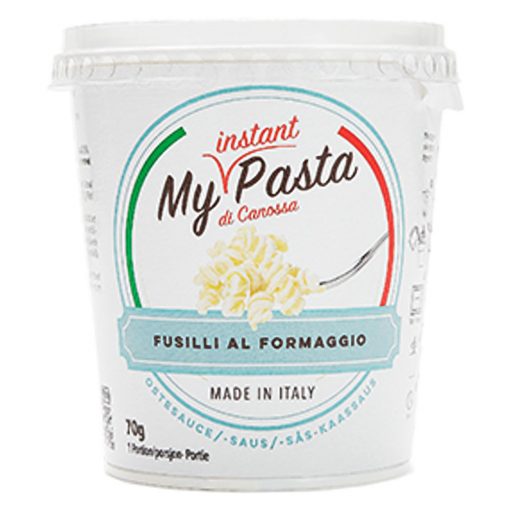 My Instant Pasta, Paste instant fusilli cu sos de brânză - 70 g