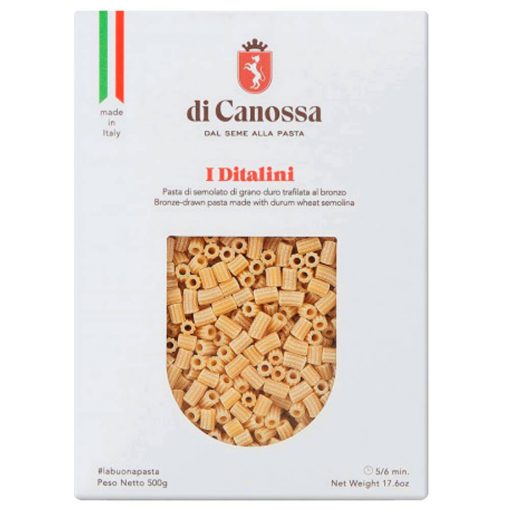 Ditalini di Canossa Bucatini, Paste ditalini din grâu dur 500 g