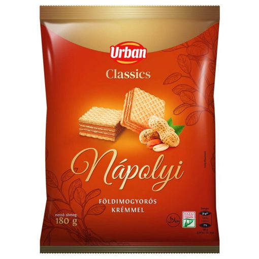 URBAN Napolitane cu arahide 180 g