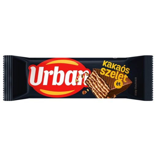 URBAN Napolitană cu cacao, cu înveliș de ciocolată, 30 g