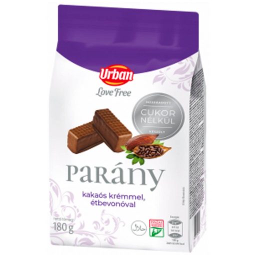 URBAN Love Free, Mini eclere, fără adaos de zahăr, 180g