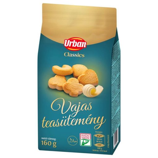 Urban Classics, Biscuiți cu unt pentru ceai 160g